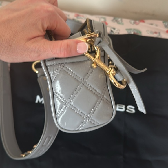 Marc Jacobs grey quilted snapshot - Picture 8 of 10